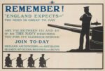 1915 Remember! England Expects. Join To-Day