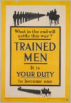 1915 Trained Men It is Your Duty to become one