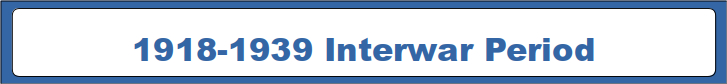 1918-1939 Interwar Period