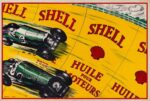 1925 Shell Huile Pour Moteurs