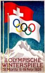 1928 II. Olympische Winterspiele. St. Moritz
