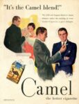 1930 'It's the Camel blend!' Camel the better cigarette