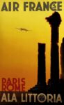 1934 Air France - Ala Littoria. Paris Rome