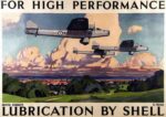 1935 For High Performance. Bristol Bombays. Lubrication By Shell