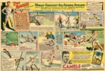 1935 Jim Bausch Of The U.S.A - World's Greatest All-Around Athlete - Camel