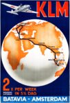 1935 KLM Batavia - Amsterdam