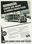 1936 GMC Trucks. Announcing Greater 1936 Valies In General Motors Trucks