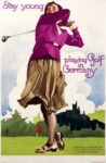 1936 Stay young playing Golf in Germany