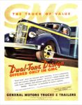 1937 GMC Dual-Tone Design Trucks. The Truck Of Value