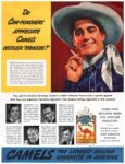1938 Do Cow-Punchers Appreciate Camel's Costlier Tobaccos