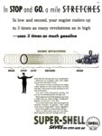 1938 In Stop and Go, a mile S-T-R-E-T-C-H-E-S. Super-Shell Saves on stop and go