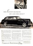 1940 Cadillac-Fleetwood Touring Sedan. The Easiest-Handling Big Car Ever Built!