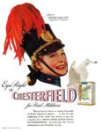 1940 Eyes Right to Chesterfield for Real Mildness. Listen to Chesterfield's Marion Hutton