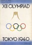 1940 XII Olympiad Tokyo 1940