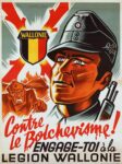 1941 Contre le Bochevisme! Engage-Toi a'la Legion Wallonie