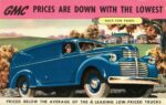 1941 GMC Half-Ton Panel Truck. GMC Prices Are Down With The Lowest