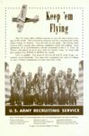 1941 Keep 'em Flying. U.S. Army Recruiting Service