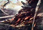 1942 Battle of the Coral Sea, 7-8 May 1942 by Robert Benny
