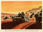 1942 British tanks hurled Italy out of Abyssinia, and in Libya completely wrecked Axis plans of conquest