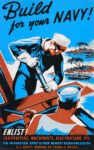 1942 Build for your Navy! Enlist! Carpenters, Machinists, Electricians Etc