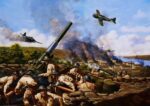 1942 Defense of Dutch Harbor, Aleutian Islands, Alaska, USA, June 3, 1942