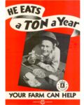 1942 He Eats a Ton a Year. Your Farm Can Help