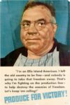1942 'I'm an Ellis Island American...' Produce For Victory!