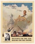 1942 Industry .. The Arsenal Of Democracy. Defense On The Sea Begins On The Shore