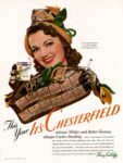 1942 Lois January. This Year It's Chesterfield
