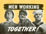 1942 Men Working Together!