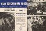1942 Navy Educational Program. Elementary And Secondary Schools