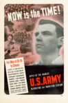 1942 Now is the Time! For Men of 18-19 to Choose. U.S. Army