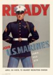 1942 Ready, Join U.S. Marines. Land Sea Air