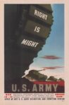 1942 Right Is Might. U.S.Army