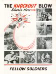 1942 The Knockout Blow Starts Here - Fellow Soldiers
