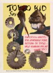 1942 Tokio Kid Say. Oh So-o-o-o Happy - For Honorable Scrap, Busting of Tools - Help Winning For Jap. Thank You!