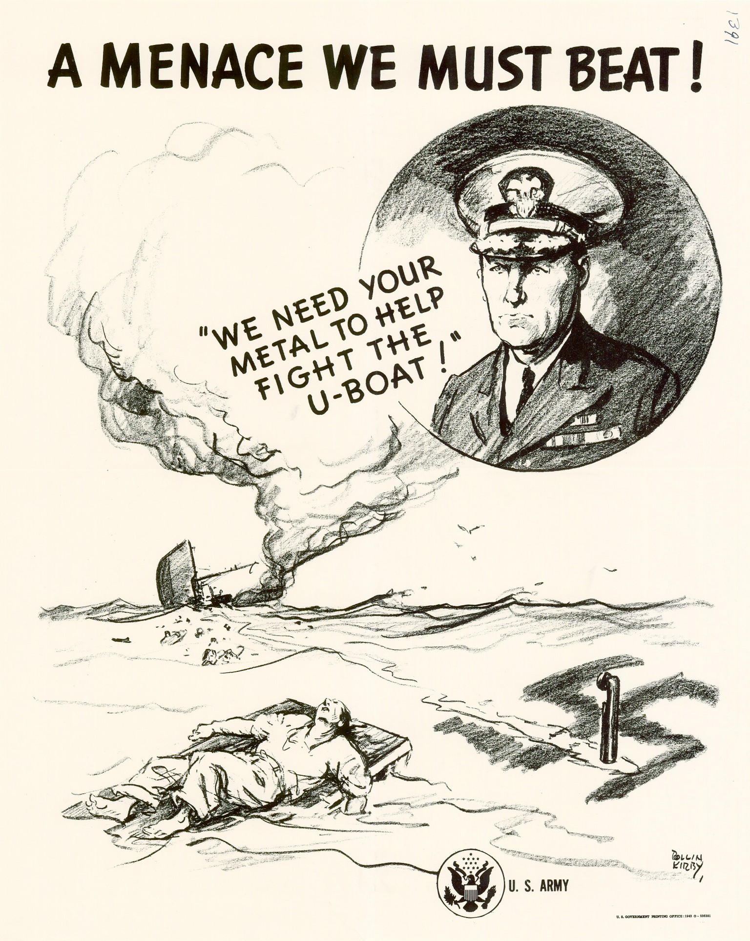 1943 A Menace We Must Beat!