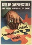 1943 Bits Of Careless Talk Are Pieced Together By The Enemy