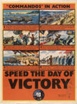 1943 'Commandos' In Action. Speed The Day Of Victory