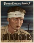 1943 'Doing all you can, brother?' Buy War Bonds