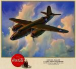 1943 Drink Coca-Cola. Martin B-26 'Marauder' U.S. Army - Medium Range Bomber (1)