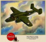 1943 Drink Coca-Cola. North American B-25 'Mitchell' U.S. Army - Medium Range Bomber (1)