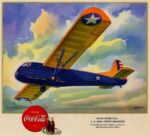 1943 Drink Coca-Cola. Waco Glider CG-4 U.S. Army - Troop Transport (1)