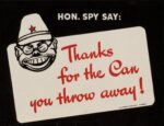 1943 Hon. Spy Say. Thanks for the Can you throw away!