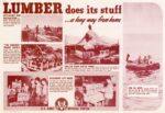 1943 Lumber does its stuff ... a long way from home