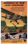 1943 Schools-At-War Jeep Campaign. Piper Club L-4 'Grasshopper' The Flying Jeep