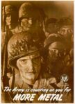 1943 The Army is counting on you for More metal