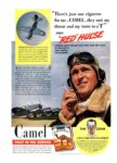 1943 There's just one cigarette for me _ Camel ... says 'Red' Hulse