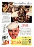 1943 They’ve Got What it Takes. First In The Service. Camels