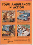 1943 Your Ambulances In Action. Thank you, Cyprus!